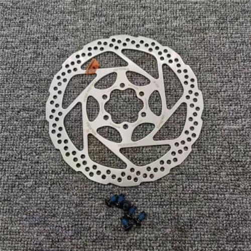 SHIMANO DEORE SM-RT56 Mountain Bike 6-Bolt Disc Brake Rotor 180mm P.C.D. 44 Mm Iamok Rotors Bicycle Parts
