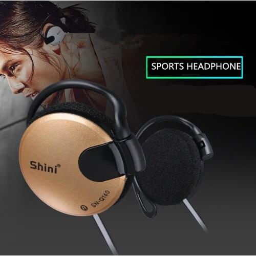 Sports Stereo Headphones 3.5mm Headset Ear Hook Bass Earphone For Mp3 Computer Mobile Phone Telephone for Xiaomi iPhone Samsung