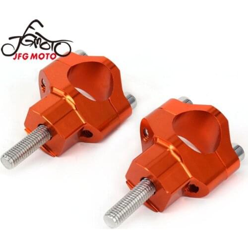 For KTM 125-450 SX SXF XC XCF 2017-2021 TE FE TC FC 125-501 Motorcycle Accessories Parts JFG Handlebar Riser Clamp