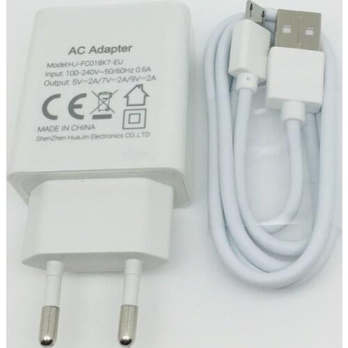 New Original Oukitel WP6 Fast Charging Wall Charger Travel Power Adapter+Micro-USB Wire USB Cable For Oukitel WP6 Phone