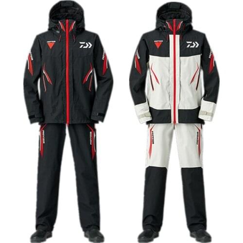 2020 Winter Daiwa Fishing Clothing Outdoor Waterproof Fishing Jacket Fishing Pants Men Breathable Fishing Sets Cycling Jacket