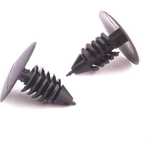 100Pcs Nylon Bumper Shield Clip Retainer Fender For 389358 Car Styling Car Clips Car-styling