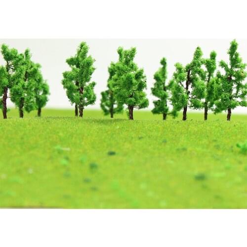 100PCS Iron wire Model Trees Scale N Z 3.2cm model train N scale 3210 terrarium miniatures 1:25-1:300 model building kits