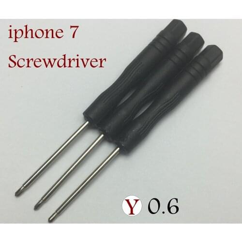 3000pcs/lot Brand Y Style 0.6mm Triangle Screwdriver 20*120mm Repair Tools For Motherboard of iphone 7 & Apple Watch