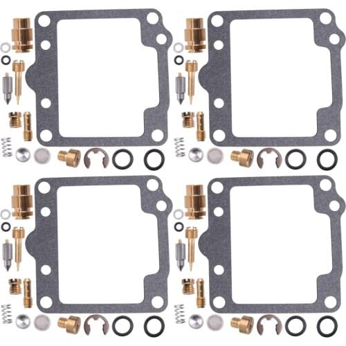 4 Sets Portable Carburetor Repair Rebuild Kits Motorcycle Accessories Fit For Suzuki GS750E GS750L GS750T