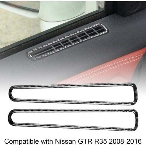 Anti-scratch 4Pcs/Set Small Mini Door Audio Trim Cover UV-proof Interior Door Air Vent Panel Trim Compact