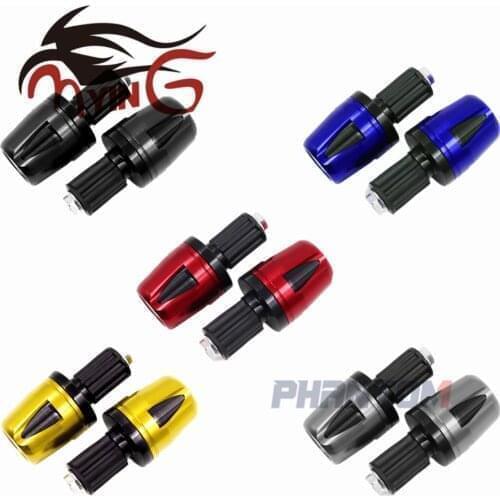 Motorcycle Accessories 7/8'' 22MM Handlebar Grips Handle Bar Cap End Plugs For Honda CBF600/SA CBF 600 2010 2011 2012 2013
