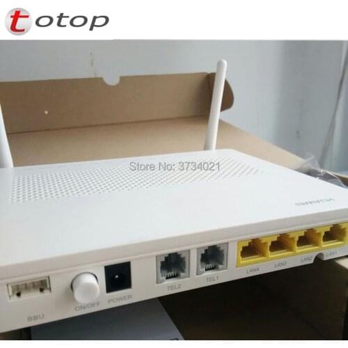 HUAWEI Echolife Gpon ONT wireless Termina Gpon Terminal HG8245H,4 GE LAN and 2 voice ports with BBU and USB port