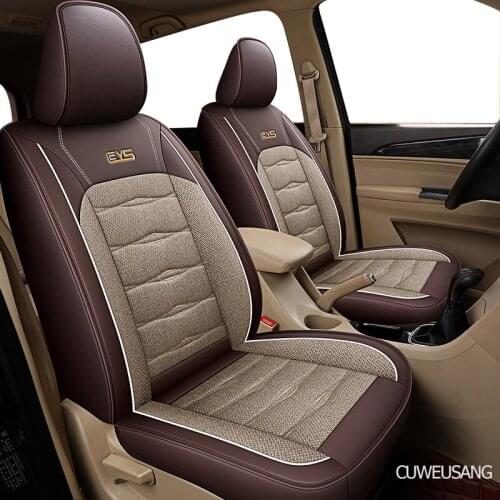 CUWEUSANG 1 PCS car seat cover For geely emgrand ec7 x7 atlas car seat covers for geely all models