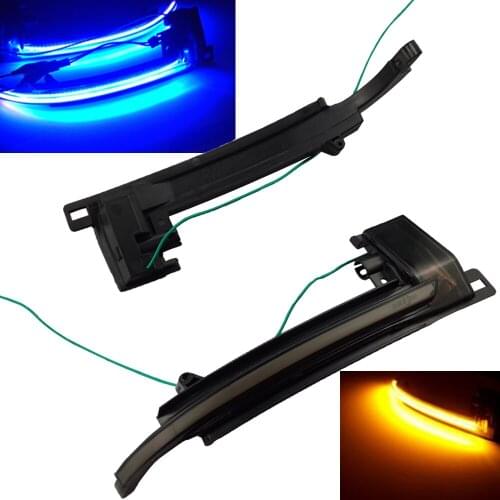 For Audi A3/Q3/A4/S4 B8/8 K A5/S5/A6/S6/A8/S8 LED Dynamic Turn Signal Light Side Mirror Flashing Light Repeater Blinker lamp