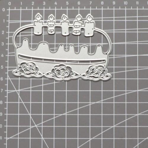 Birthday Cake Candles Metal Cutting Dies Stencils For DIY Scrapbooking Decorative Embossing Handcraft Die Cutting Template