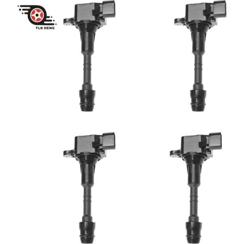 New Ignition Coil Ignition System 22448-8J115 for Nissan Altima Maxima 3.5L Murano Pathfinder Teana 4 Pcs OE 224488J115