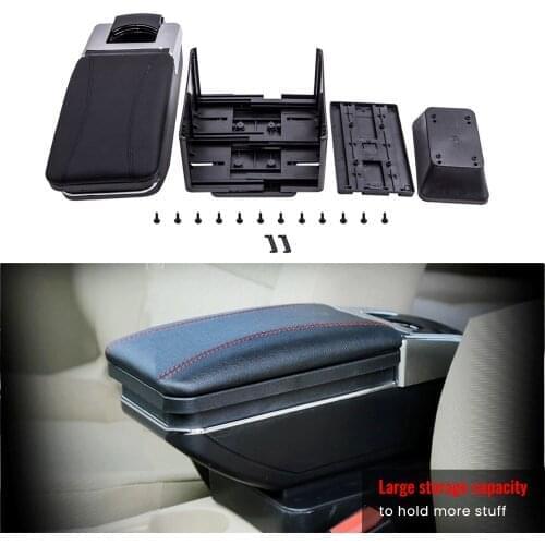 Car Center Console Armrest Storage Box Organizer for Audi for BMW for Chevy for Cadillac