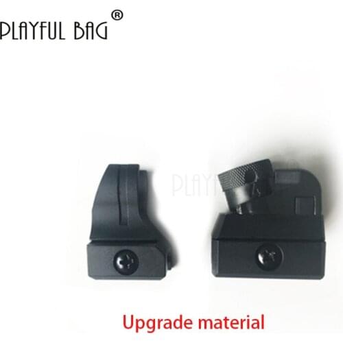 Outdoor sports tactics diy hobby assembly competitive game part 416 front and rear photo door modification gel ball gun QD22