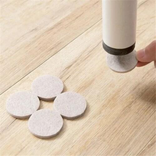 5mm Thicken Felt Stickers Furniture Non-slip Wear-resistant Leg Foot Mats Floor Protection Mat Various Sizes DIY Cutting Pads