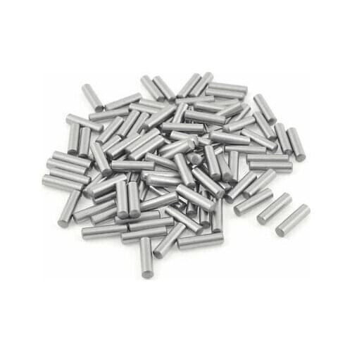100 Pcs Stainless Steel 3.25mm x 15.8mm Dowel Pins Fasten Elements