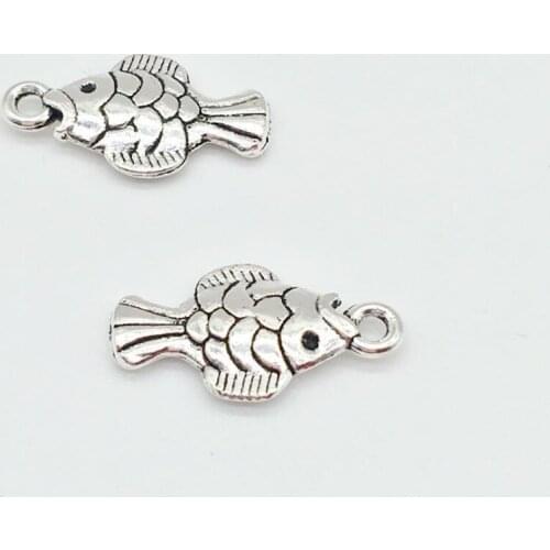 30 pcs Fashion fish charms sea animal pandents for Jewelry Making DIY necklace earring bracelet