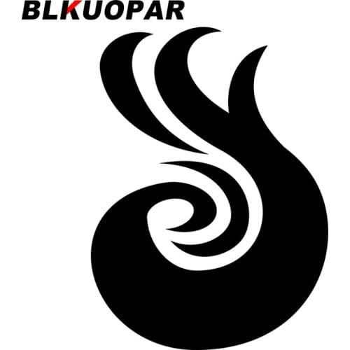 BLKUOPAR for Cloudy Fork Car Stickers Waterproof Cute Decals Fashionable Car Accessories Air Conditioner Helmet Decor