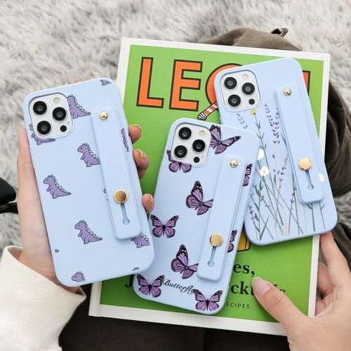 For Samsung Galaxy S21 S8 S9 S20 S10 Plus Ultra A50 A70 A71 A51 S20 FE A21S A20e A52 A40 A31 A32 A12 A20 A10 Wrist Strap Case