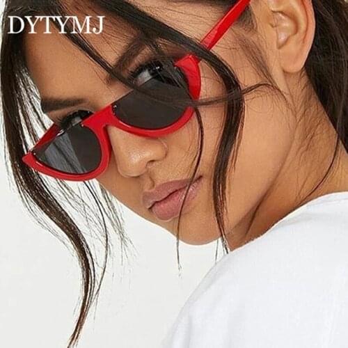 DYTYMJ 2020 Semi-Rimless Retro Sunglasses Women Brand Designer Eyeglasses Women Vintage Glasses Women Luxury Oculos De Sol Gafas