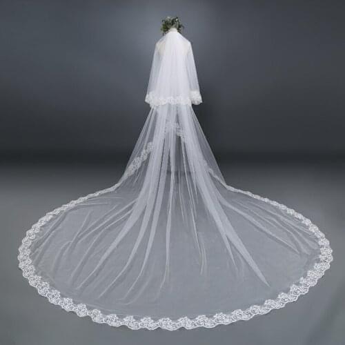 Bridal Veil bridal trim veil Wedding Dress Veil