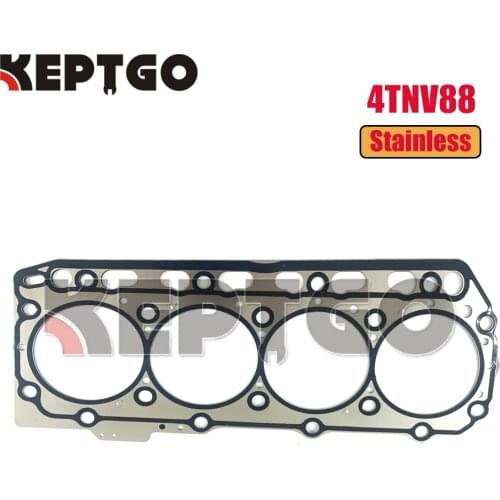 Head 4TNV88 Gasket YM For Yanmar Excavator Skid Loader 129407-01340