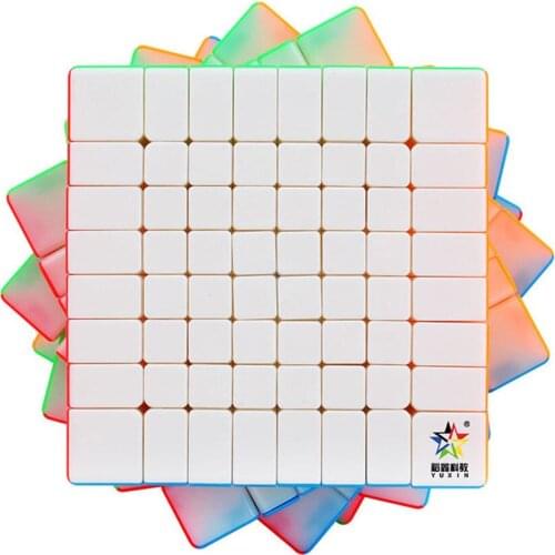 Yuxin Little Magic 8x8x8 Cube Stickerless 8x8 Cubo Magico 8Layers Speed Cube Professional Puzzle Toys For Children Gift