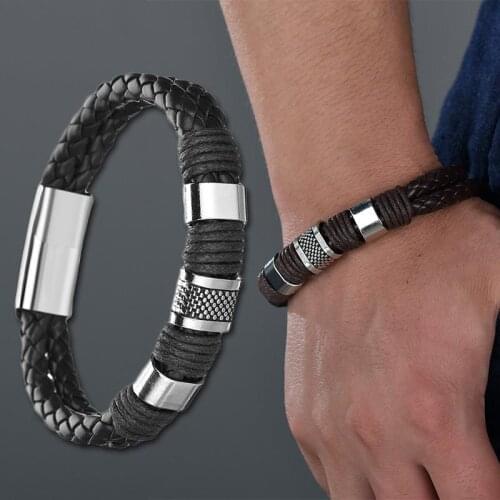 LNRRABC Mens Bracelets