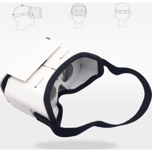 Light Castle Google Cardboard Style Virtual Reality VR glasses For 3.5 - 6.0 inch Smartphone Glass for iphone for samsung