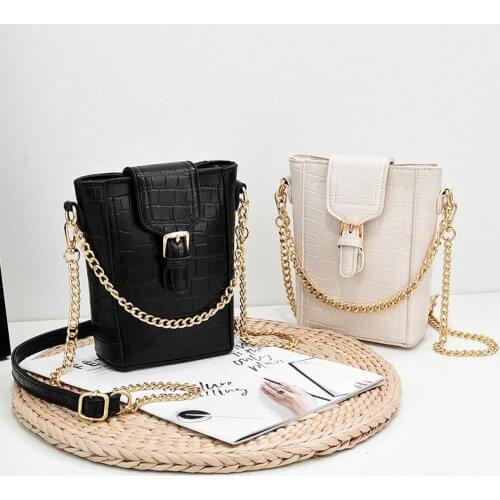 Wholesale Bags For Women 2020 Women Purse With Chain Fashion Bucket New Purses And Handbags Luxury Designer Crossbody Bags Women
