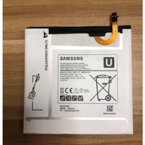 5000mAh Original Battery EB-BT367ABA EB-BT367ABE For Samsung Galaxy Tab A2S 8.0 T385 T380 2017 Edition SM-T380 SM-T385