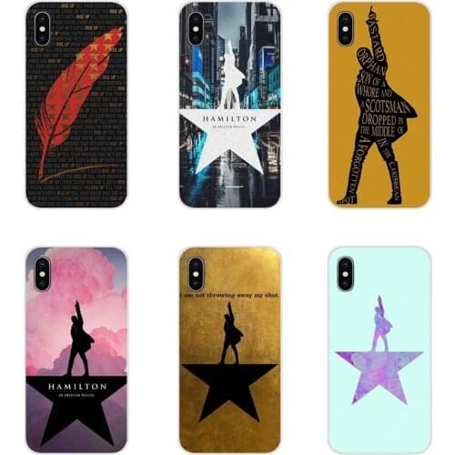 For Huawei G7 G8 P7 P8 P9 P10 P20 P30 Lite Mini Pro P Smart Plus 2017 2018 2019 Broadway hamilton rise up Transparent TPU Covers