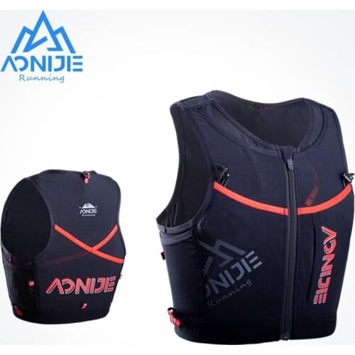 AONIJIE C9106 10L Quick Dry Sports Backpack Hydration Pack Vest Bag With Zipper For Hiking Running Marathon Race