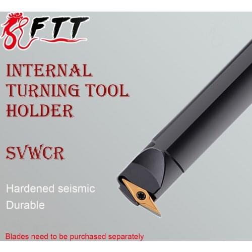 S16Q-SVWCR11 CNC Inner Hole Turning Tools Holder Boring Bar Lathe Cutting Accessories Machine Suitable For VCGT Carbide Insert