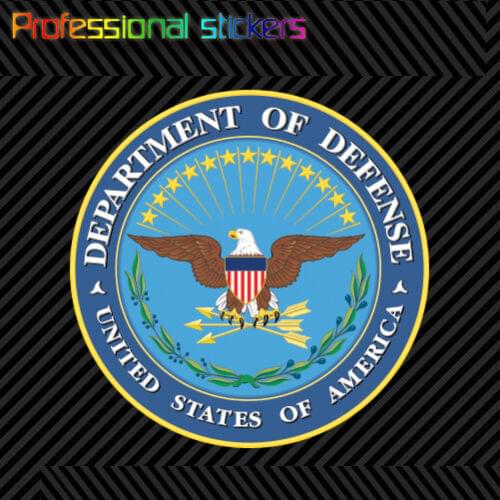 United States Department of Defense Seal Sticker Decal Self Adhesive Vinyl Dod Stickers for Car, RV, Laptops, Motorcycles