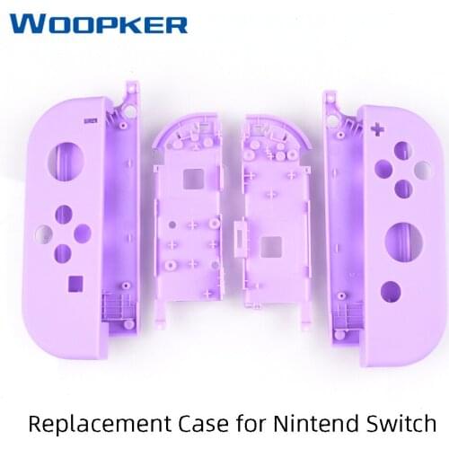 Replacement Cover for Nintend Switch Controller NS Joy-Con Shell with Repair Kits Pink Purple White Transparent Case
