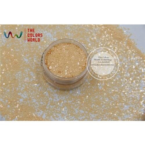 TCH303 1.0 MM Size 040 Solvent Resistant Mate Colors Hexagon shape glitter for nail polish,nail art or other DIY decoration