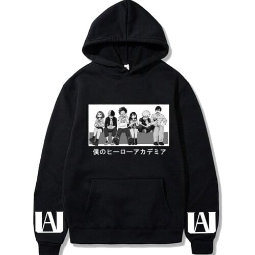 Anime Boku No Hero Academia Shoto Todoroki Hoodies Men Women Streetwear My Hero Academia Cosplay Izuku Teens Pullover Harakuju