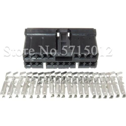 20 Hole 174952-1 Automotive Wiring Harness Connector Female Auto Cable Socket With Terminals