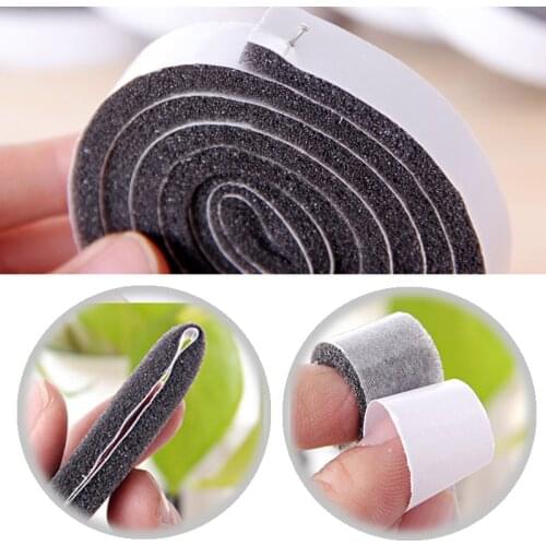 4PCS/ Package Seal Self-adhesive Window Soundproof Seal Door And Window Anti-noise With Glue Moistureproof Cover Sealing Sticker