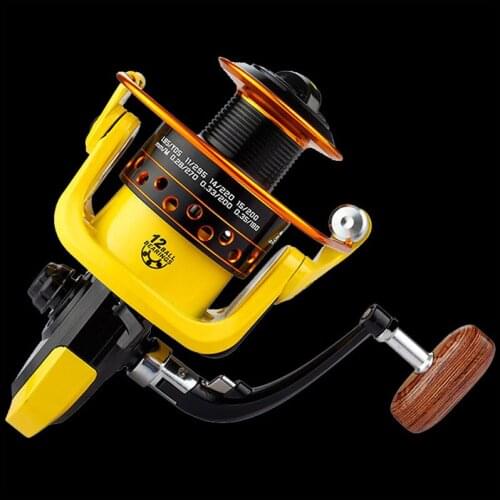 5.2:1 Fishing Reels 1000-7000 Bearings Fishing Reel Wheels High Speed Fishing Line Spinning Reels Ocean Tackle Fish Equipments