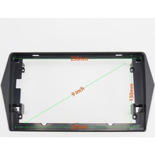 9 INCH Car Audio Frame GPS Navigation Fascia Panel Car dvd Plastic Frame Fascia is suitable for 2013 JINBEI XIAOHAISHI X30/ T30