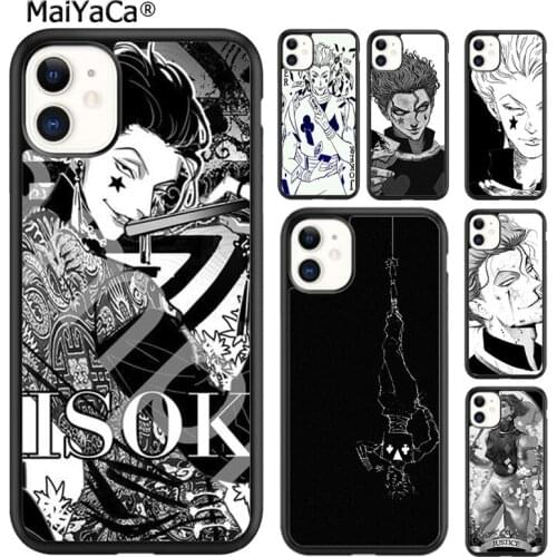 MaiYaCa Hunter X Hunter Hisoka Manga Phone Case For iPhone SE 6s 7 8 plus X XR XS 11 12 pro max Samsung Galaxy S8 S9 S10 shell