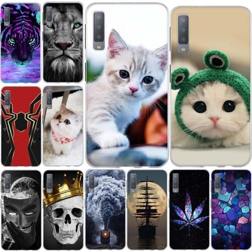 For Samsung Galaxy A7 2018 Case Silicone Cover for Samsung Galaxy A6 A8 Plus 2018 Case Funda for Samsung Galaxy A5 Phone Case