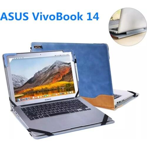 Stand Case for ASUS VivoBook 14 S432 X420 A412DA X412 S412 S403FA V4000 Laptop Cover 14 inch Notebook Cooling Protective Sleeve