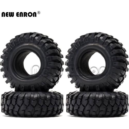 1/10 4Pcs 1.9 inch 108mm Soft Rubber Wheel Tire Tyre for RC Crawler Model Car Rock Axial SCX10 TRX4 MST jimny Tamiya D90 D110