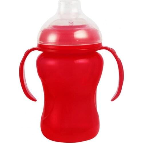 1pc 300ml Sippy Cup with Scale Large Capacity Portable BPA Free Baby Water Cup Infant Feeding Sippy Mug