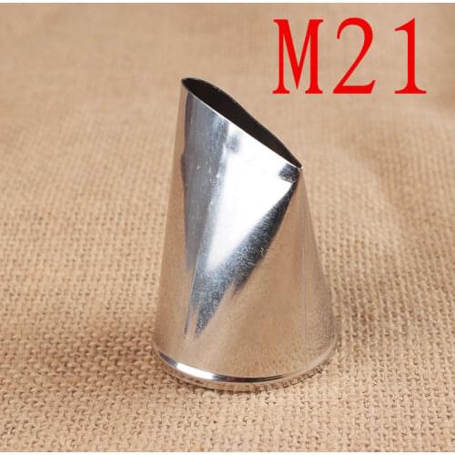 M21 Affordable Rose Petals Decorating Mouth 304 Stainless Steel Electrolytic Baking DIY Tools Oversized