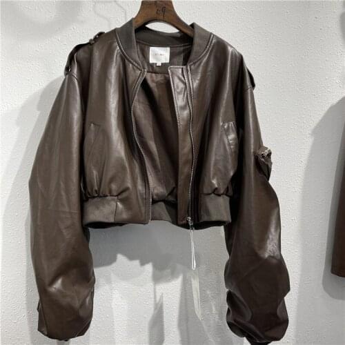 Nanshiyser Women's Leather Jackets