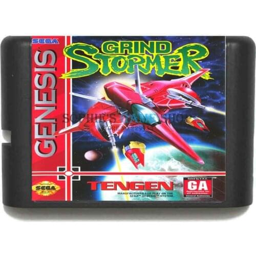Grind Stormer Game Cartridge Newest 16 bit Game Card For Sega Mega Drive / Genesis System